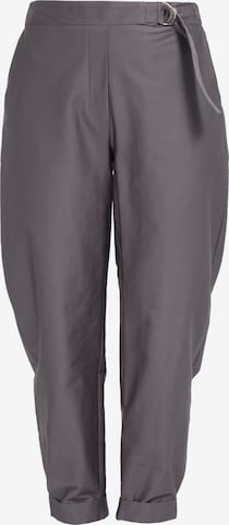 Loosefit Pantalon HELMIDGE en gris : devant