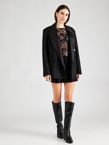 PIECES Blouse 'Roxy' in Zwart