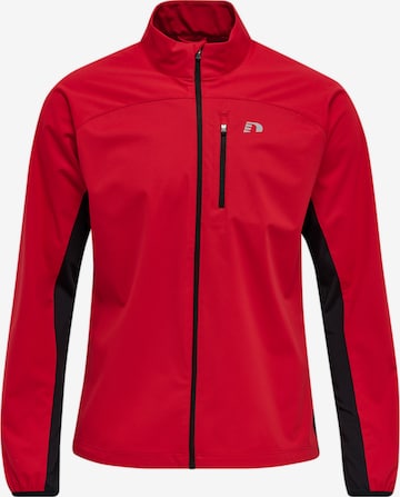 Veste de sport Newline en rouge : devant