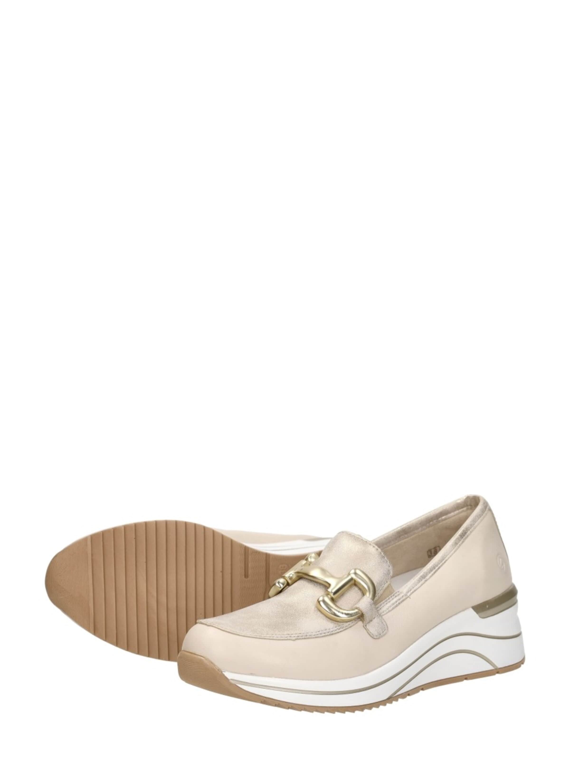 REMONTE Instappers 'Sportief' in Beige
