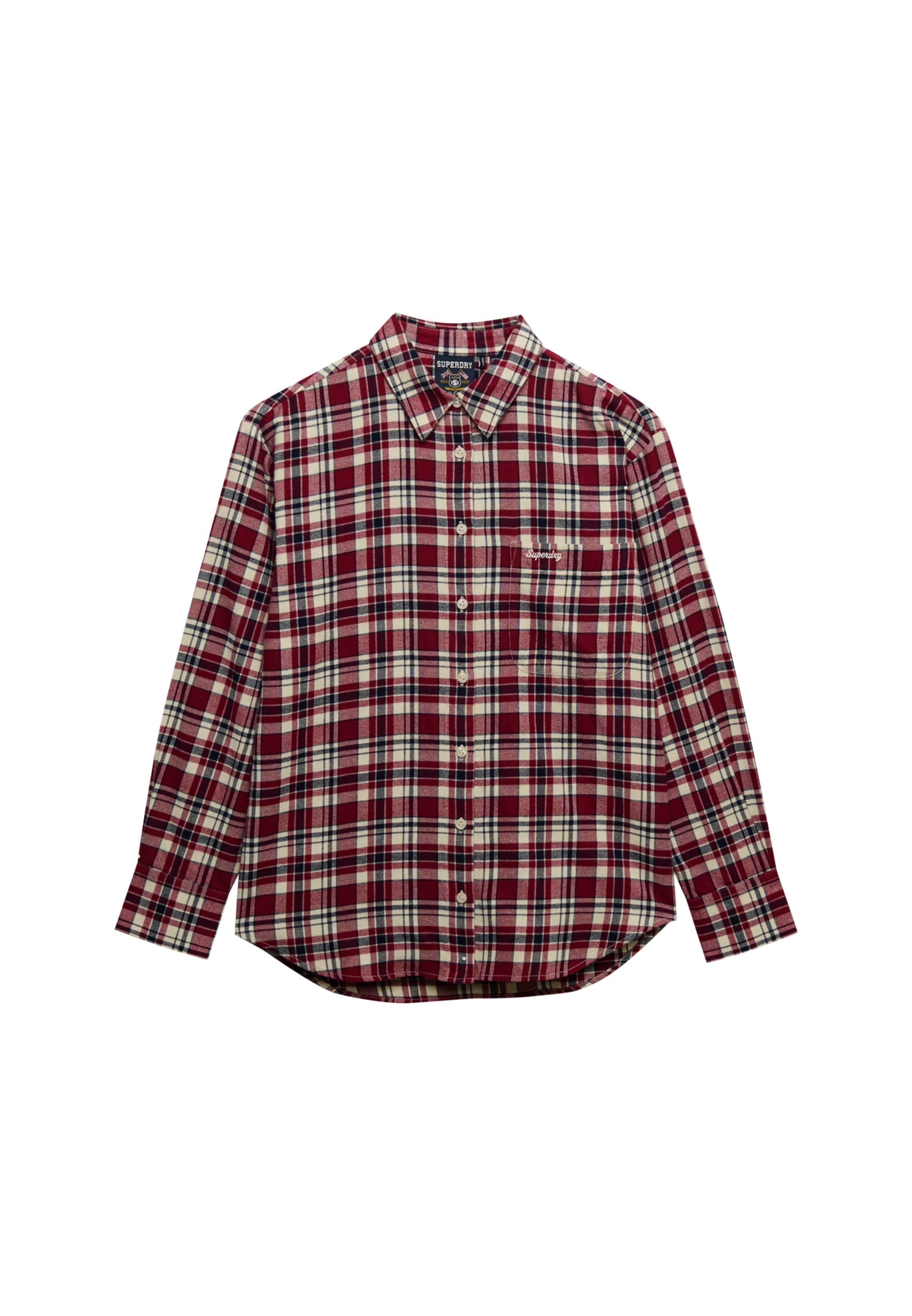 Superdry & Co Bluse in Rot: Vorderseite