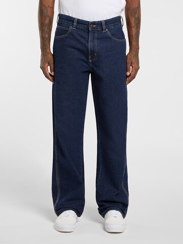 DICKIES Bő szár Farmer '954' - kék: elől