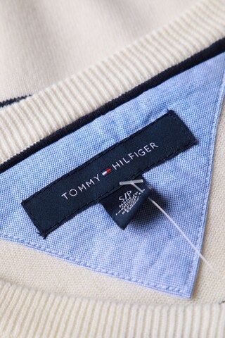 TOMMY HILFIGER Pullover S in Weiß