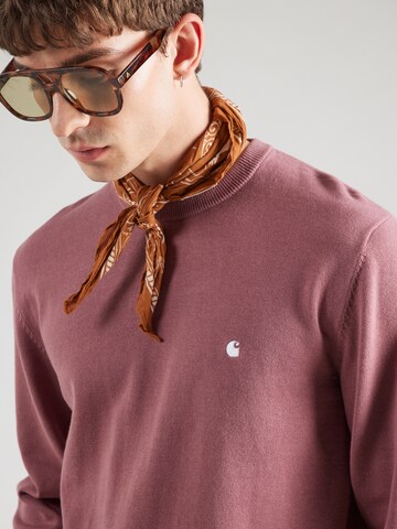 Carhartt WIP Neulepaita 'Madison' värissä vaaleanpunainen