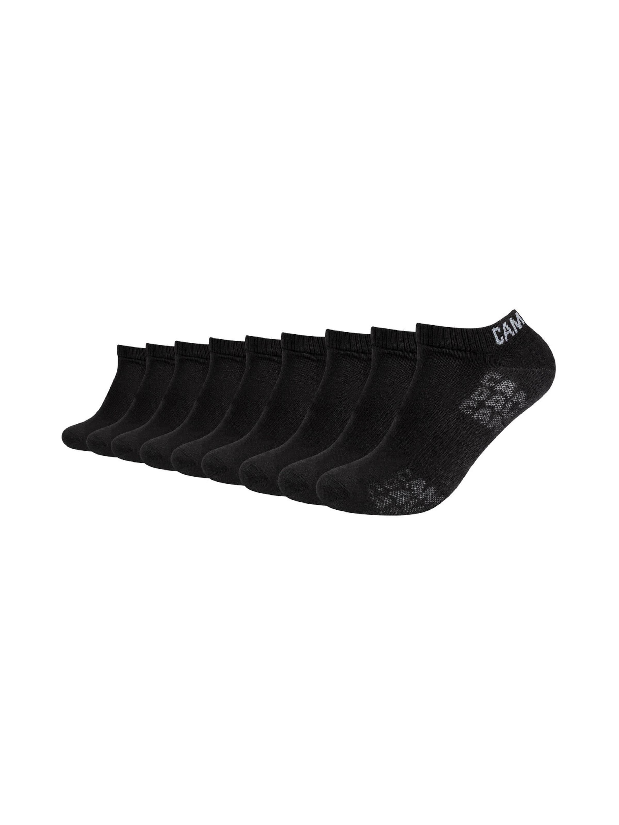 CAMP DAVID Socken in Schwarz: Vorderseite