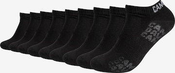 CAMP DAVID Socken in Schwarz: Vorderseite
