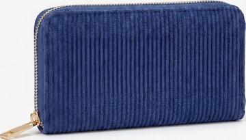 MILLYMILK® Portemonnee 'FONDO LARGE' in Blauw: voorkant