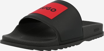 HUGO Beach & Pool Shoes 'Match It' in Black: front