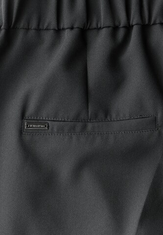 STREET ONE Wide Leg Wide Leg Twill Hose in Grau: Vorderseite