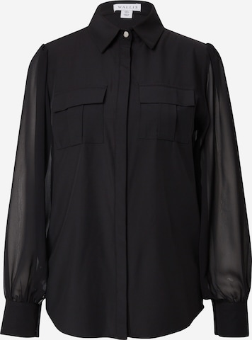 Wallis Blouse in Black: front