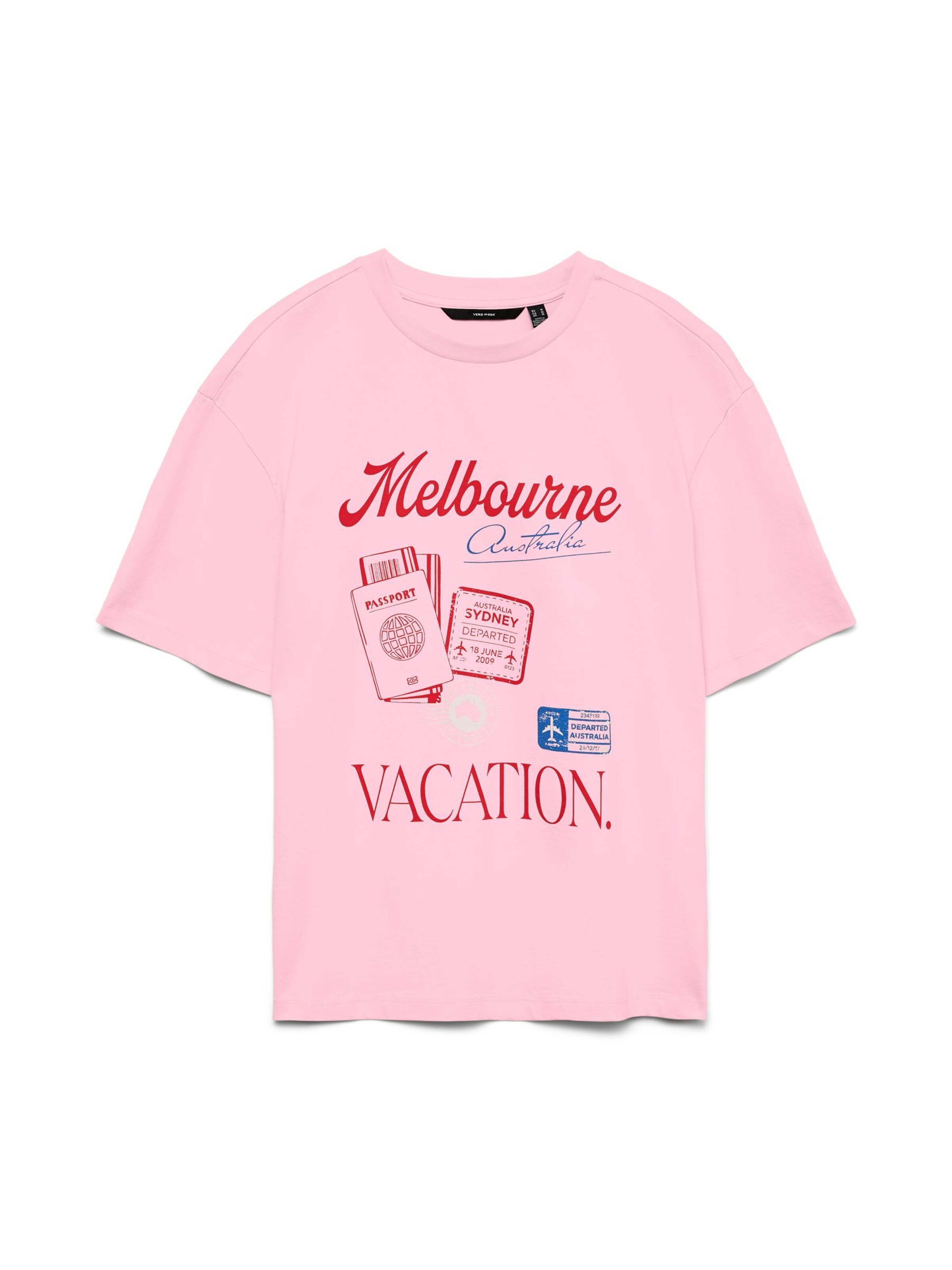 VERO MODA Shirt in Roze: voorkant