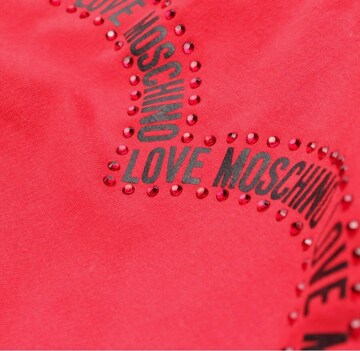 Love Moschino Sweatshirt / Sweatjacke S in Rot