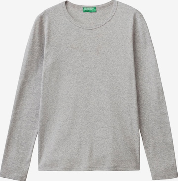 UNITED COLORS OF BENETTON Shirt in Grey: front