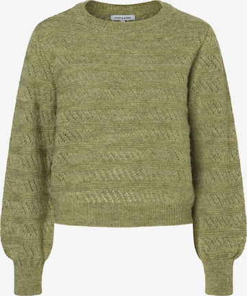 MORE & MORE Sweater in Green: front