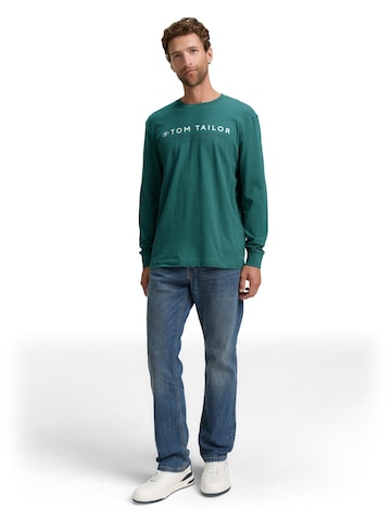 TOM TAILOR Shirt in Grün