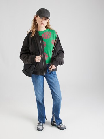 Pull-over 'BETTY' ONLY en vert