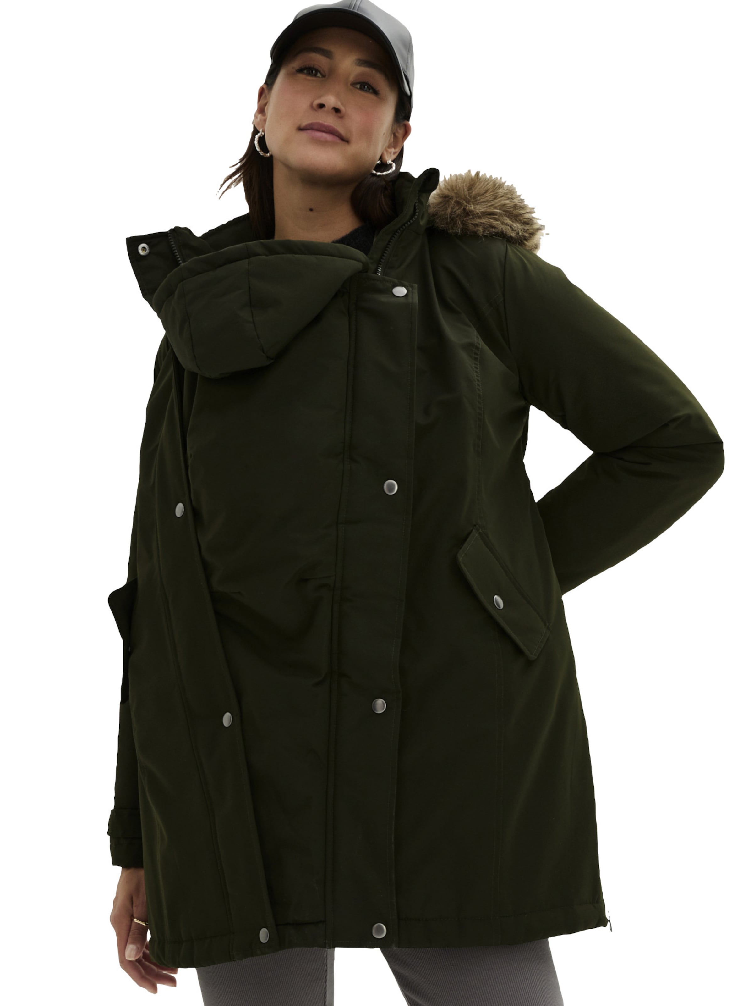 Veste d’hiver ' ' bonprix en vert : devant