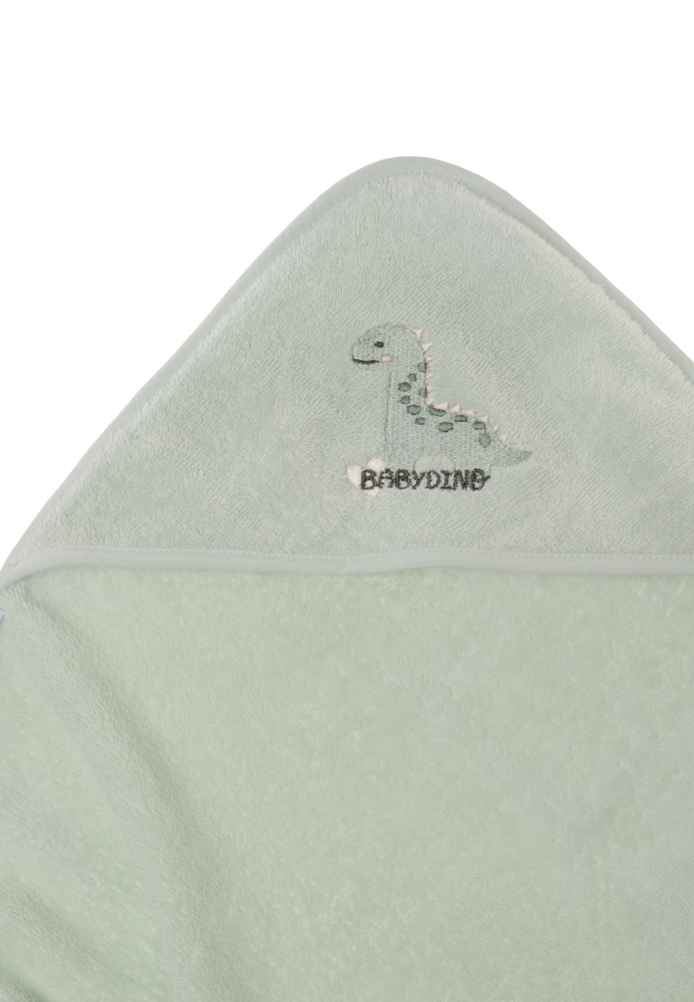 LILIPUT Bathrobe 'Dino' in Green