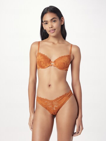 Balconnet Soutien-gorge 'EPATANTE' ETAM en marron