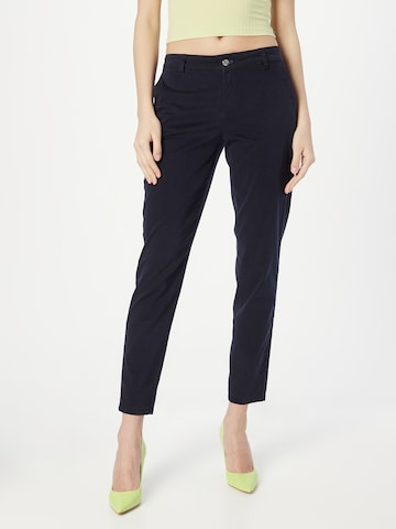 Regular Pantalon chino TAIFUN en bleu : devant