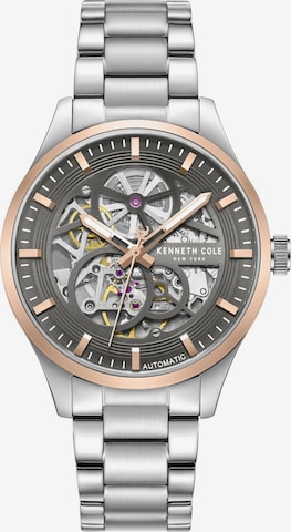 Kenneth Cole Analoog horloge 'Ashton' in Zilver: voorkant