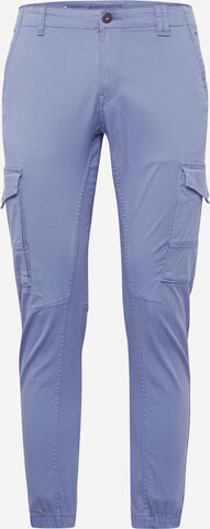 Tapered Pantaloni cu buzunare 'PAUL FLAKE' de la JACK & JONES pe albastru: față