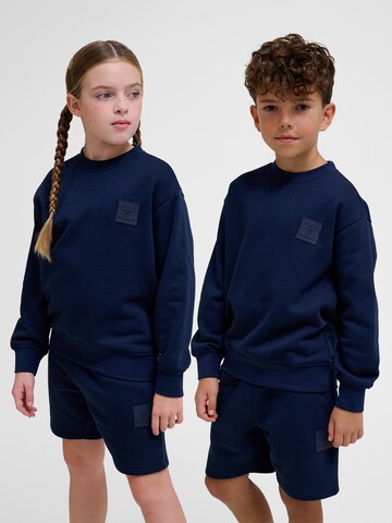 Sweat 'Clean' Hummel en bleu : devant