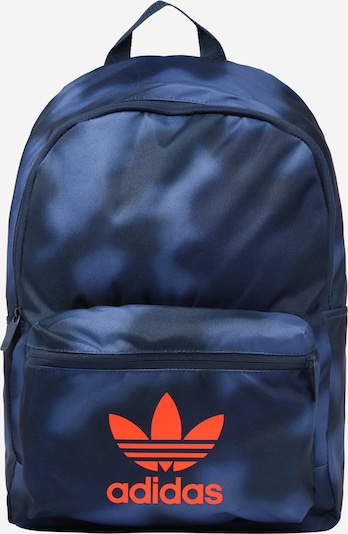 ADIDAS ORIGINALS Ruksak u plava / tamno plava / narančasta, Pregled proizvoda
