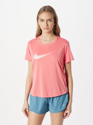 NIKE Functioneel shirt 'One' in Roze: voorkant