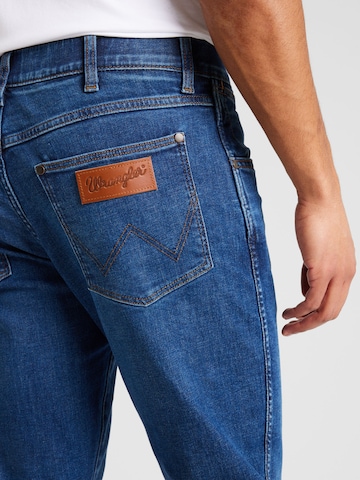 WRANGLER Slimfit Jeans 'LARSTON' in Blauw