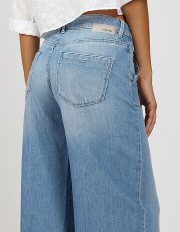 Gang Wide Leg Jeans '94Mona' in Blau
