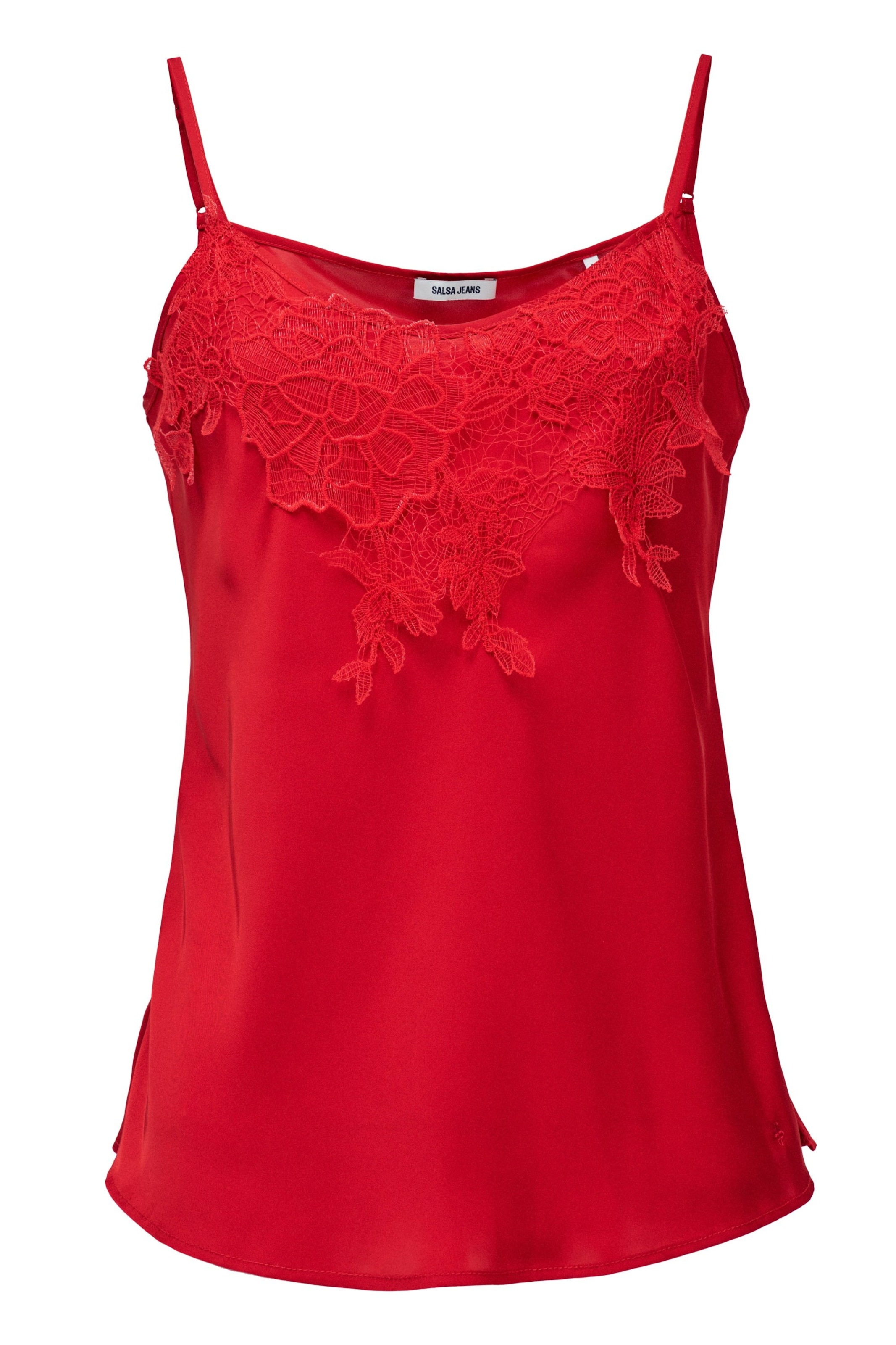 Salsa Jeans Top in Red: front