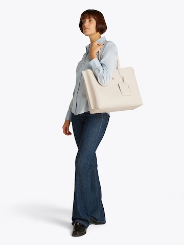 TOMMY HILFIGER Shopper 'DISTINCT' in Beige
