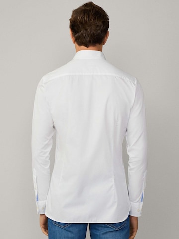 Hackett London Slim Fit Hemd in Weiß