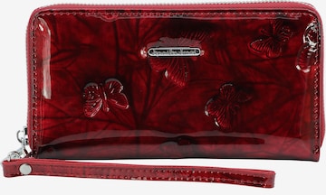 Jennifer Jones Wallet in Red: front