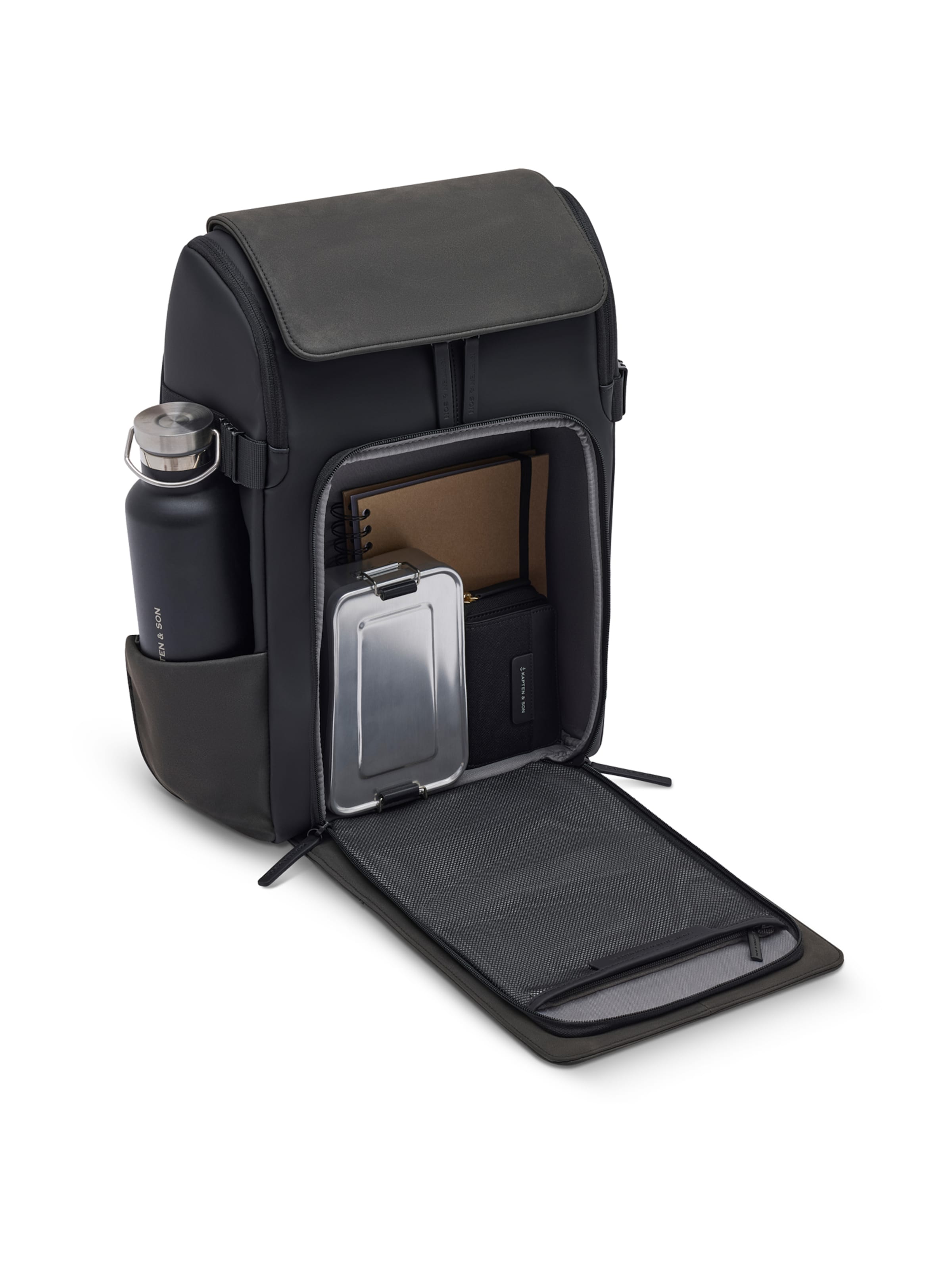 Kapten & Son Backpack 'Bali Medium' in Black