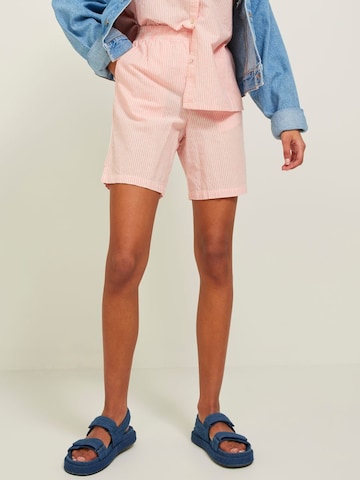 JJXX Loose fit Pants 'MALLI' in Pink: front