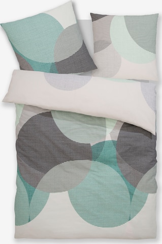 BIERBAUM Duvet Cover in Grey: front