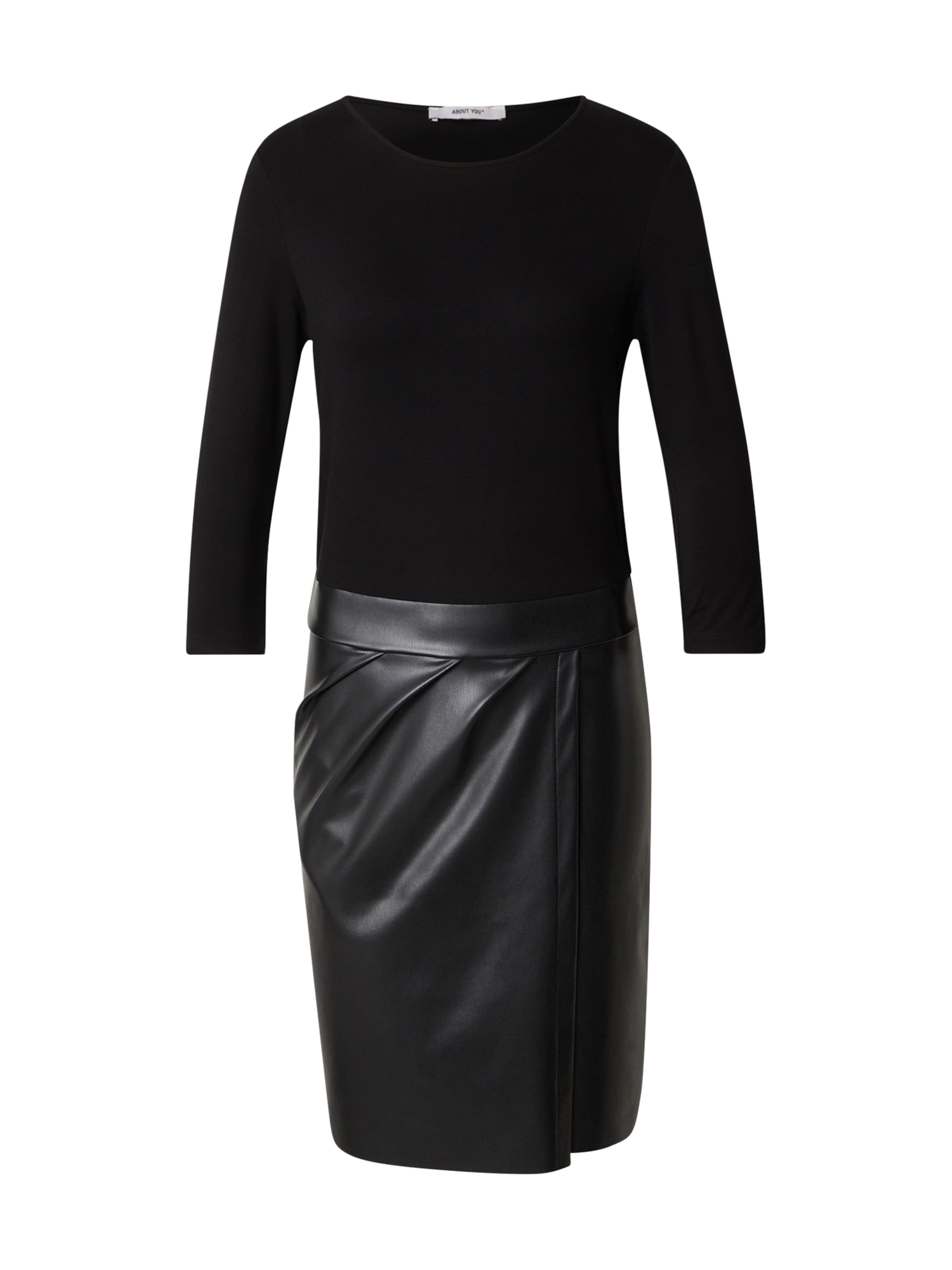 ABOUT YOU Obleka 'Loretta' | črna barva: sprednja stran