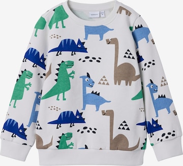 NAME IT Collegepaita 'NMMPOKE' värissä valkoinen: etupuoli