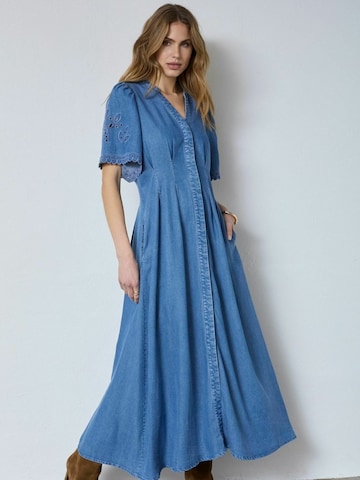 Robe ' TellyCC ' co'couture en bleu