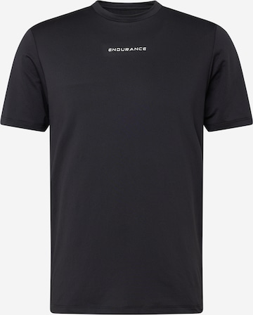 ENDURANCE Functioneel shirt 'Webern' in Zwart: voorkant