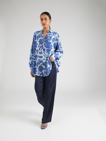 FRENCH CONNECTION Blouse 'BAILEE DELPH' in Blauw