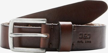 JACK & JONES Belt in Brown: front