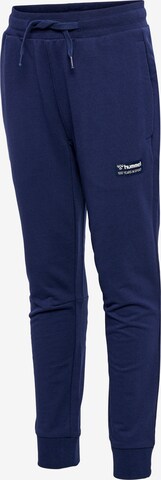 Hummel Tapered Pants 'Eddy' in Blue