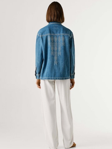 Pepe Jeans Blouse 'ELLEN IKAT '' in Blauw