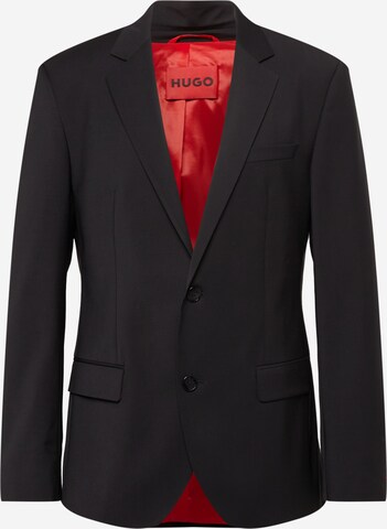 HUGO Regular Suit 'Henry' in Black: front