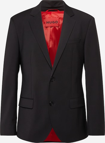 HUGO Red Kostym 'Henry' i svart: framsida