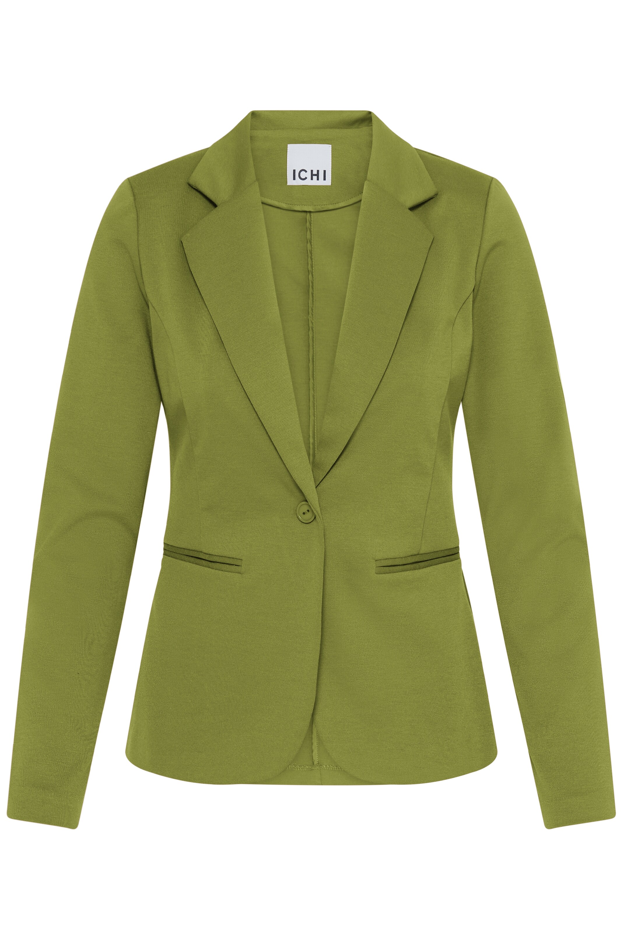 ICHI - Blazer 'Kate' en verde: frente