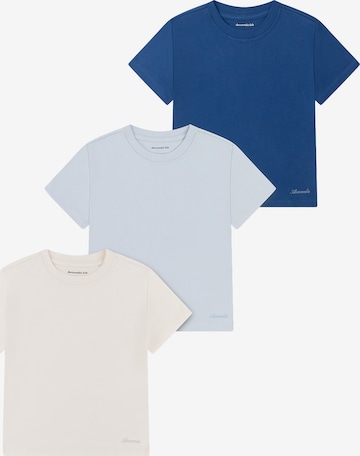 Abercrombie & Fitch Tričko – béžová: přední strana